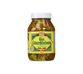 Ziyad Giardiniera Hot Mediterranean Peppers Mix 907Gr