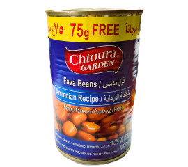Chtoura Garden Fava Beans Armenian Recipe 475g Can
