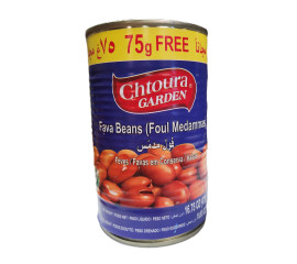 Chtoura Garden Fava Beans (Foul Medammas) 475g Can
