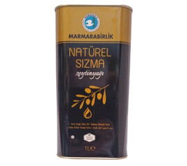Marmara Birlik Extra Virgin Olive Oil  ( 1 Liter ) Can