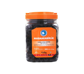 Marmara Birlik Gemlik Black Olives 3XS  950Gr Plastic