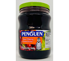 Penguen Sour Cherry Preserve 800Gr Glass