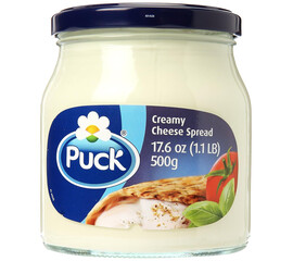 Puck Creamy Cheese Spread 500Gr Glass