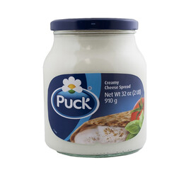 Puck Creamy Cheese Spread 910Gr Glass
