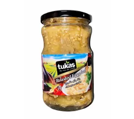Tukas Roasted Eggplant 650g Glass