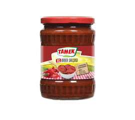 Tamek Pepper Paste Hot 540Gr Glass