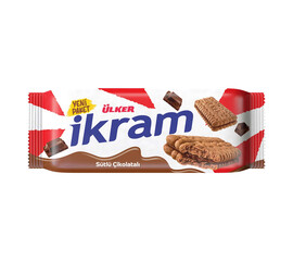 Ulker Ikram Biscuits W Chocolate 84Gr