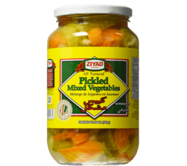 Ziyad Pickled Mixed Vegetables 1Lt Glass