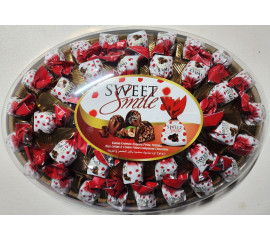 Sweet Smile Rice Crispy & Cream Filled Compound Chocolate 500Gr