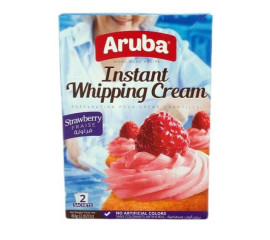 Aruba Instant Whipping Cream Strawberry 80g
