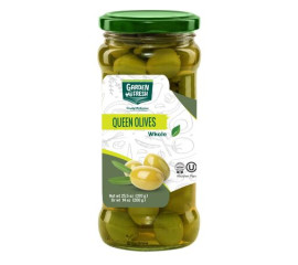 Garden Fresh Alcapparrado Queen Olives 370Gr Glass