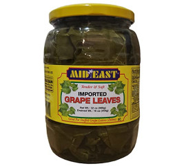 Mid East Grape Leaves 1lb Glass