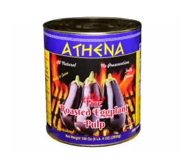 Athena Roasted Eggplant Pulp 3000Gr Can