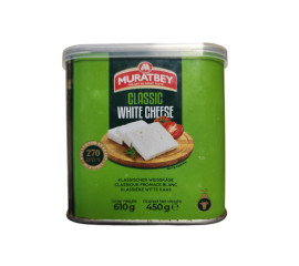 Muratbey Klasik Beyaz Peynir/Classic White Cheese 450Gr  Can