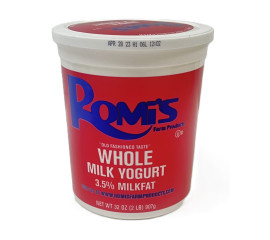 Romis Whole Milk Yogurt Old Fashioned Taste 2Lb