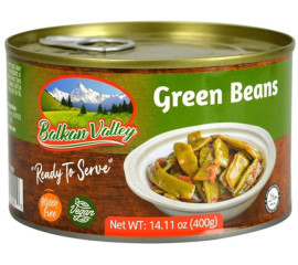Balkan Valley Green Beans 400Gr Can