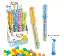 Yellow Duck Bubble Water Wand Candy Toy