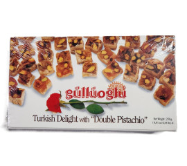 Gulluoglu Turkish Delight With Pistachio 250Gr