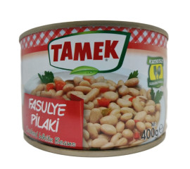 Tamek Fasulye Pilaki/Cooked White Beans 400Gr Can