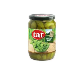 Tat Okra Sultani / Sultani Bamya 670Gr  Glass