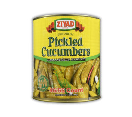 Ziyad Pickled Cucumbers 46-55 Pcs 1800Gr Tin