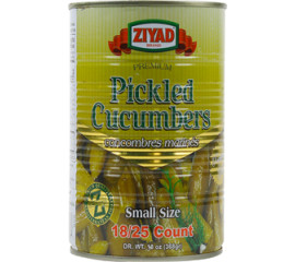 Ziyad Pickled Cucumbers 18-25 Pcs 368gr Tin