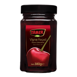 Tamek Sour Cherry Jam 380Gr Glass