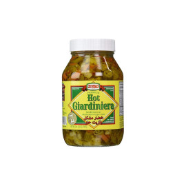 Ziyad Giardiniera Hot Mediterranean Peppers Mix 907Gr