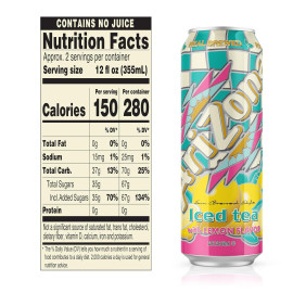 Arizona Iced Tea Lemon 650Ml