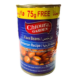 Chtoura Garden Fava Beans Armenian Recipe 475g Can