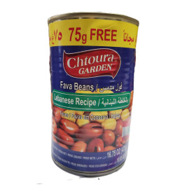 Chtoura Garden Fava Beans Lebanese Recipe 475g Can