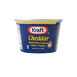 Kraft Cheddar Chese 190Gr Can