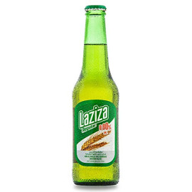 Laziza Beer Hey Regular 11.1 Fl Oz