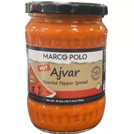 Marco Polo Hot Ajvar Roasted Pepper Spread 550g