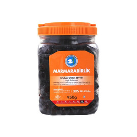 Marmara Birlik Gemlik Black Olives 3XS  950Gr Plastic