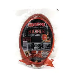 Merve Beef Soujouk Hot Round 1Lb