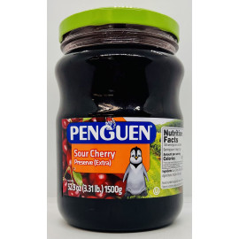 Penguen Sour Cherry Preserve 800Gr Glass