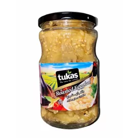Tukas Roasted Eggplant 650g Glass