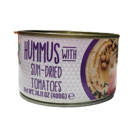 Solevita Hummus with Sun Dried Tomatoes 400g Can