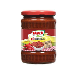 Tamek Pepper Paste Hot 540Gr Glass