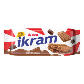 Ulker Ikram Biscuits W Chocolate 84Gr