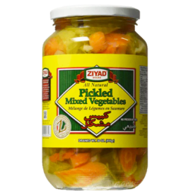 Ziyad Pickled Mixed Vegetables 1Lt Glass