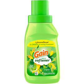 Gain Liquid Fabric Conditioner, Original Fabric Softener 306Ml 12Loads