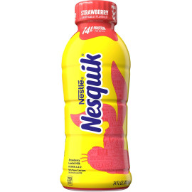 Nestle Nesquik Strawberry Low Fat 1% Milk 414Ml
