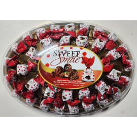 Sweet Smile Rice Crispy & Cream Filled Compound Chocolate 500Gr
