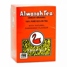 Alwazah Pure Ceylon Tea W/Cordamom Flavour  360g