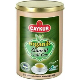 Caykur Organic Zumrut  Green Tea Can 125g