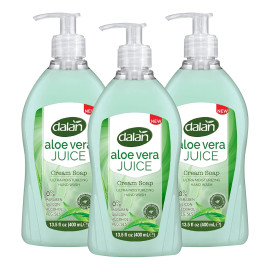 Dalan Aloe Vera Juice Cream Ultra Moisturizing Liquid Hand Soap 400Ml