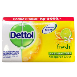 Dettol Anti-Bacterial Bar Soap Fresh 110Gr