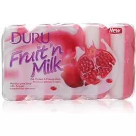 Duru  Fruit'n Milk Bar Soap Pomegranate 75Grx5